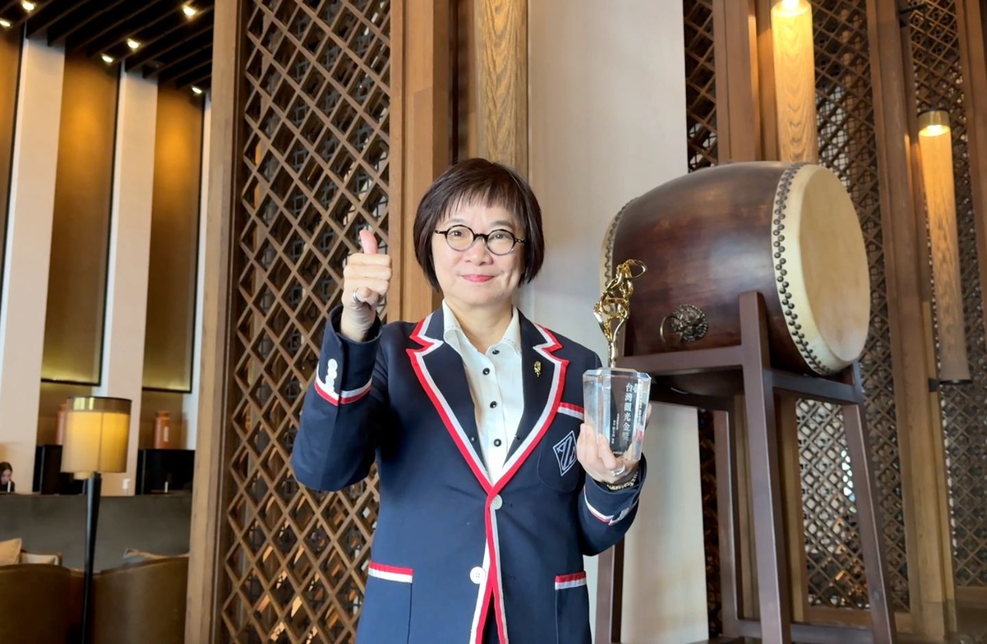 General Manager of Silks Place Tainan Receives Taiwan Golden Tourism Award